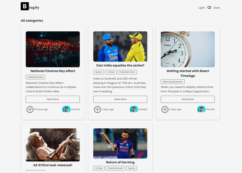 Blog-it (Full Stack Blog)